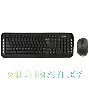 Комплект клавиатура + мышь A4Tech 7200N картинка 3